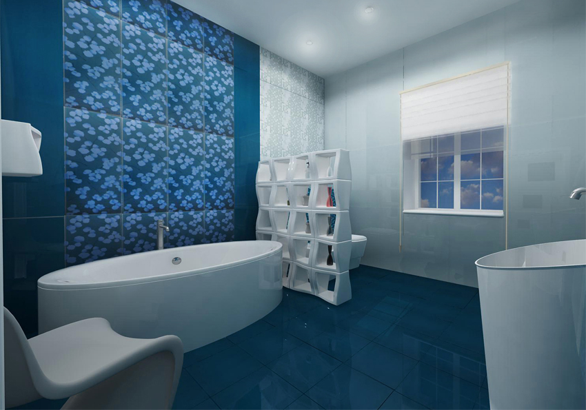 Modern Bathroom Tiles Design Ideas
