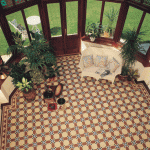Conservatory victorian floor tiles