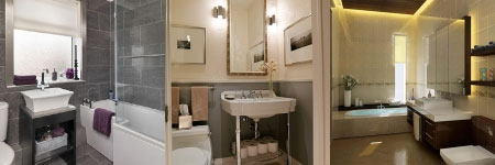 Bathroom tile design: using neutral tones in your color decision